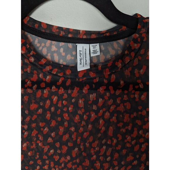 & Other Stories mesh long sleeve top US 4 - Picture 2 of 7